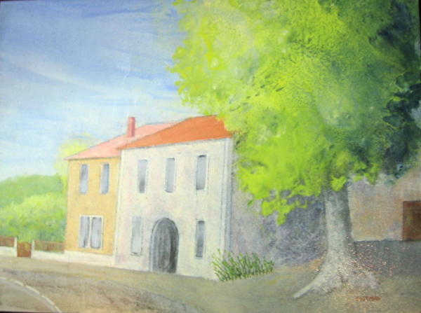 Eastman.Houses along Road (France).JPG